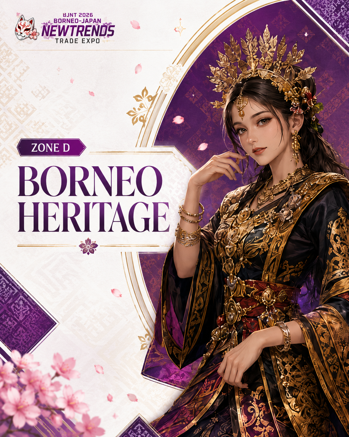 Zone D character artwork for Borneo Heritage