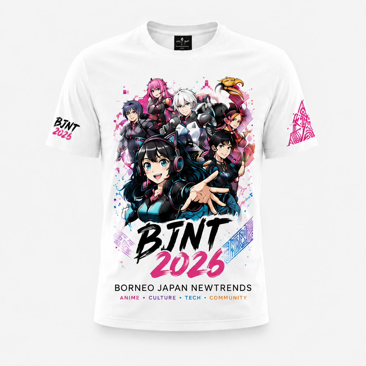 BJNT 2026 Event T-Shirt front design