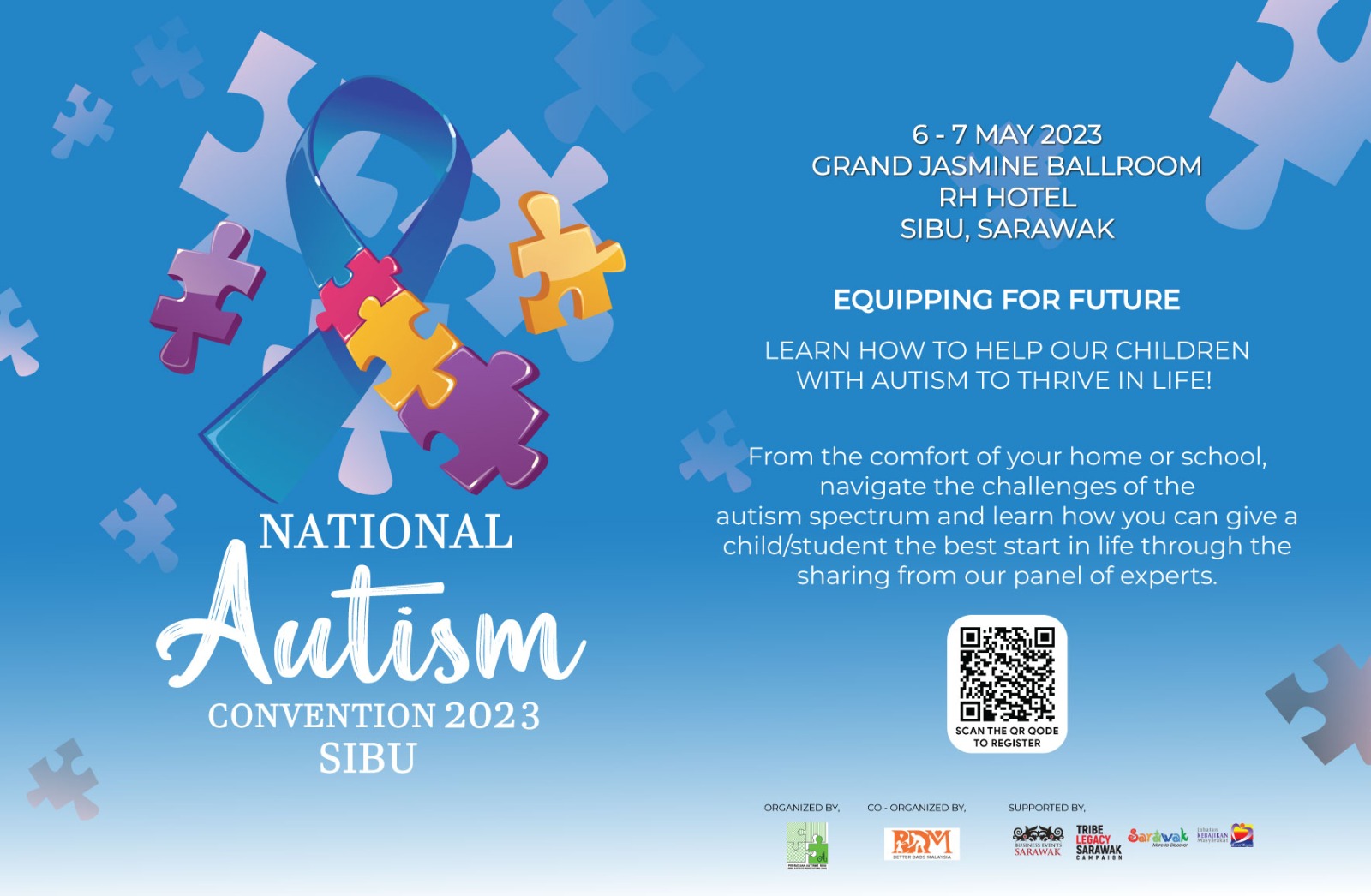 (ETicket) National Autism Convention 2023 Borneo Plux